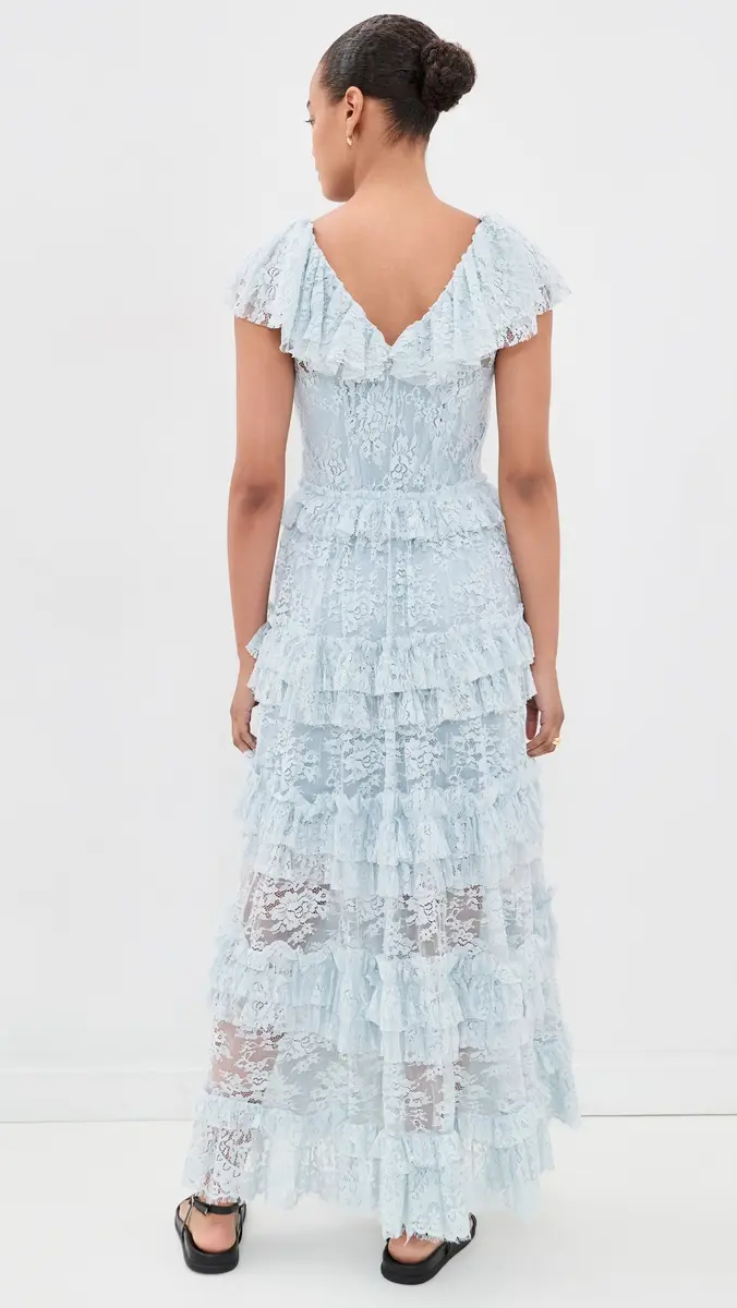 Sea Sharleen Lace V Neck Dress | Thumbnail 3 Sea Sharleen Lace V Neck Dress | Thumbnail 3