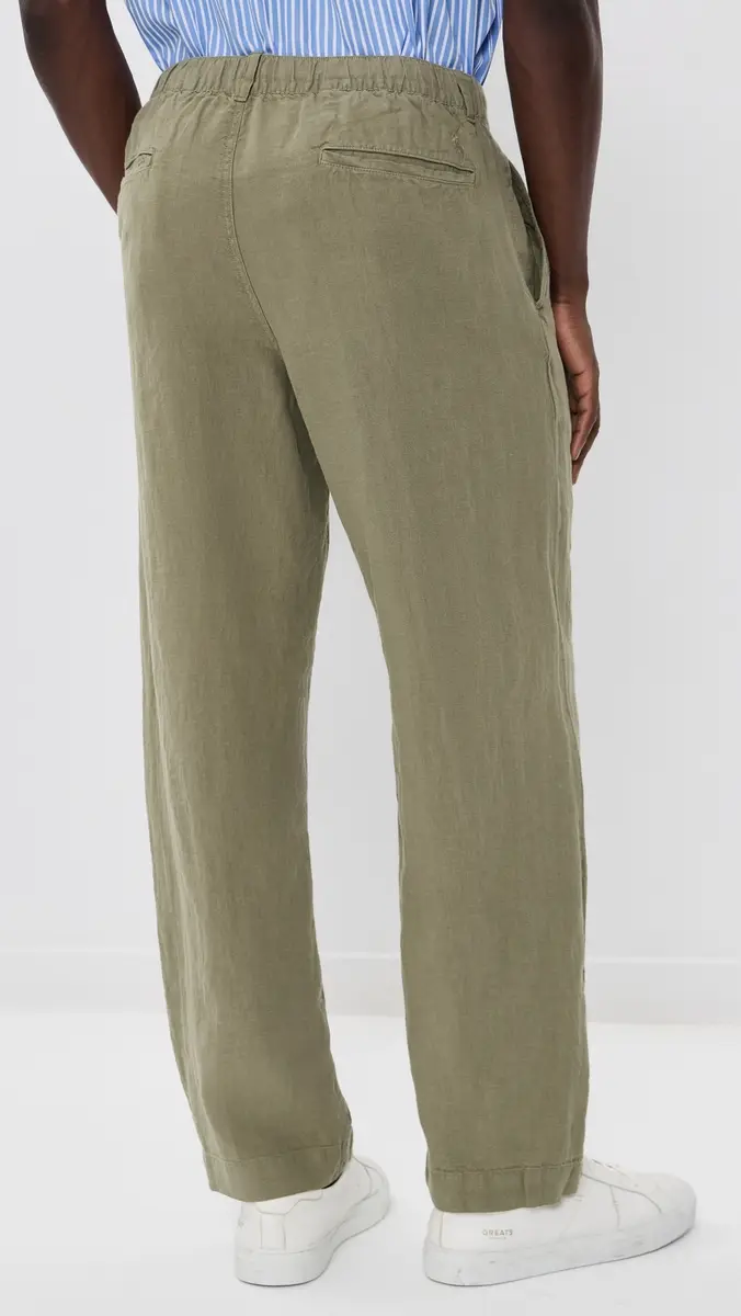 Polo Ralph Lauren Original Label Linen Pleated Relaxed Pants | Thumbnail 3