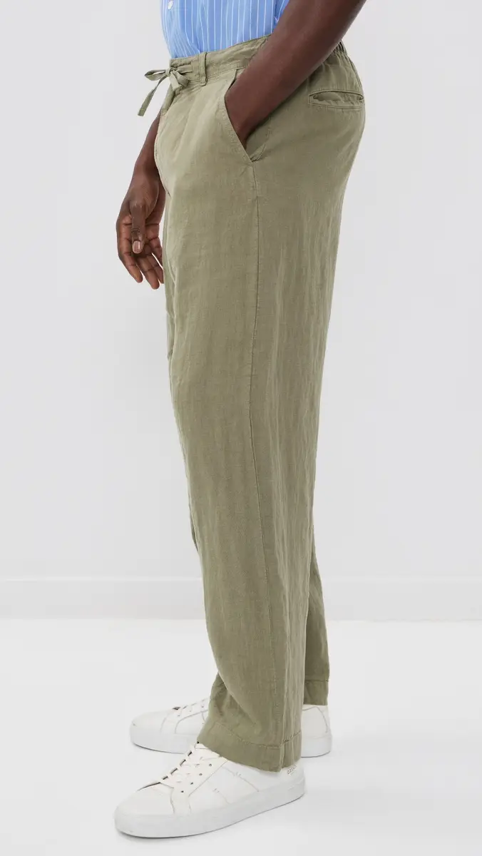 Polo Ralph Lauren Original Label Linen Pleated Relaxed Pants | Thumbnail 4