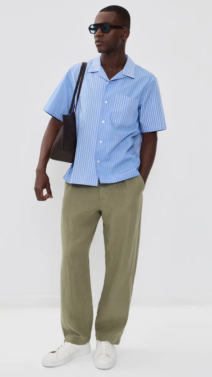 Polo Ralph Lauren Original Label Linen Pleated Relaxed Pants | Thumbnail 5