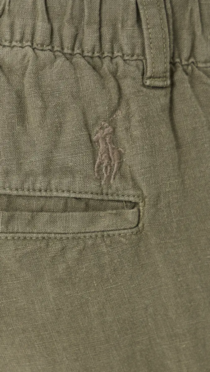 Polo Ralph Lauren Original Label Linen Pleated Relaxed Pants | Thumbnail 6