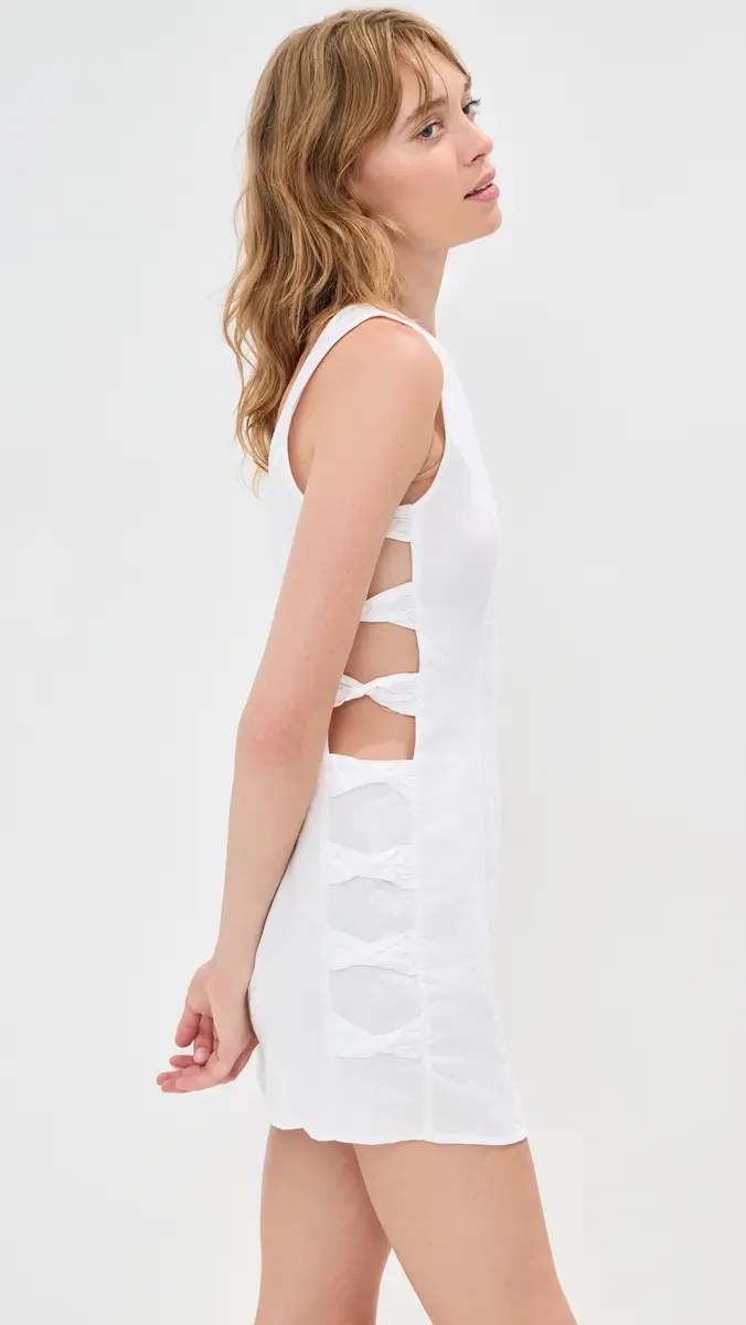 LE BOP Jane Linen Mini Dress | Thumbnail 5 LE BOP Jane Linen Mini Dress | Thumbnail 5