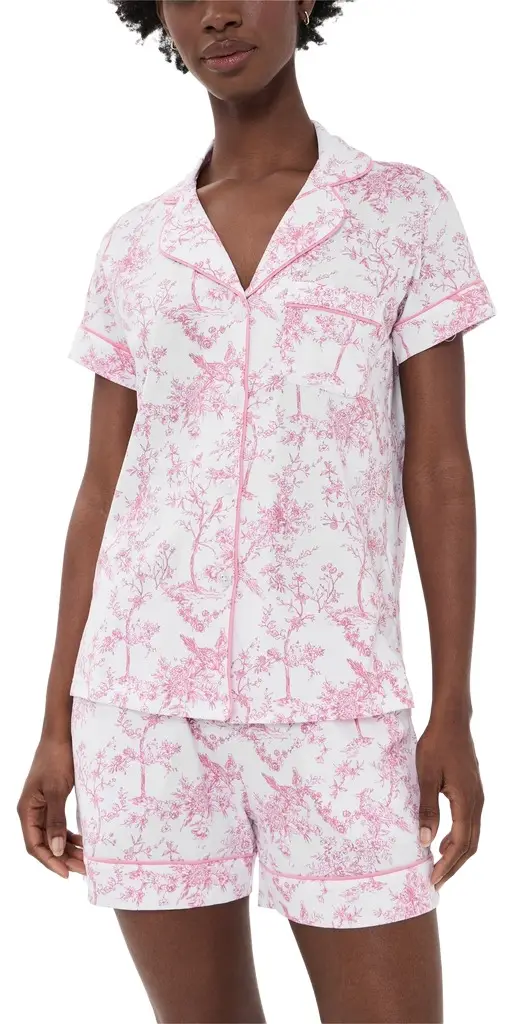 Pima Short Sleeve Sleep Set
