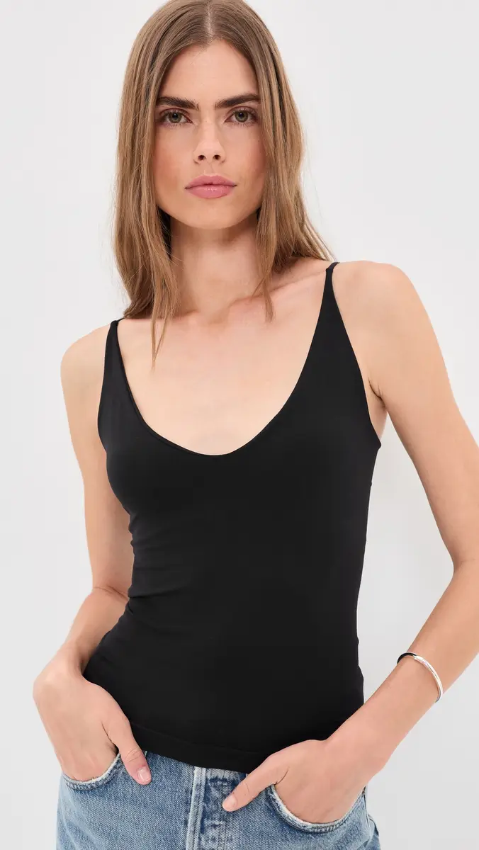 Free People Seamless V Neck Cami | Thumbnail 2 Free People Seamless V Neck Cami | Thumbnail 2
