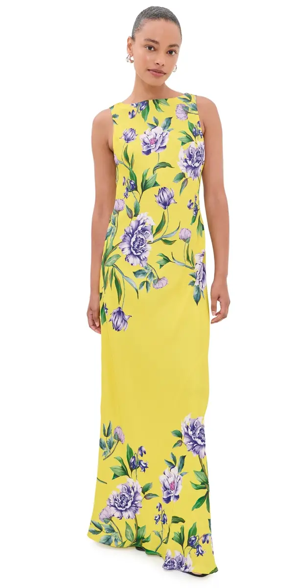 Hemant and Nandita Avya Maxi Dress Yellow | Image 1 Hemant and Nandita Avya Maxi Dress Yellow | Image 1