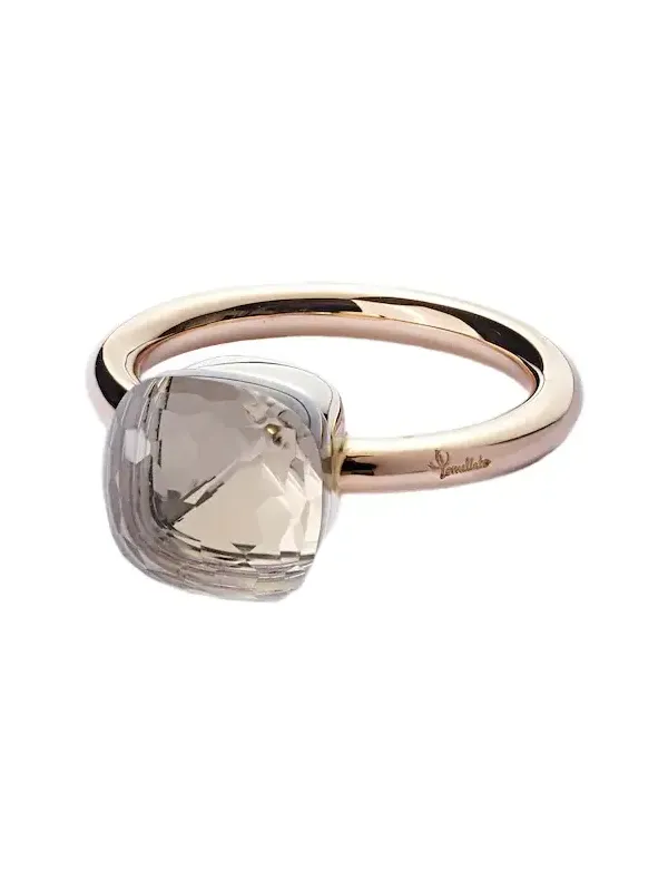 Nudo 18kt gold ring with topaz Nudo 18kt gold ring with topaz