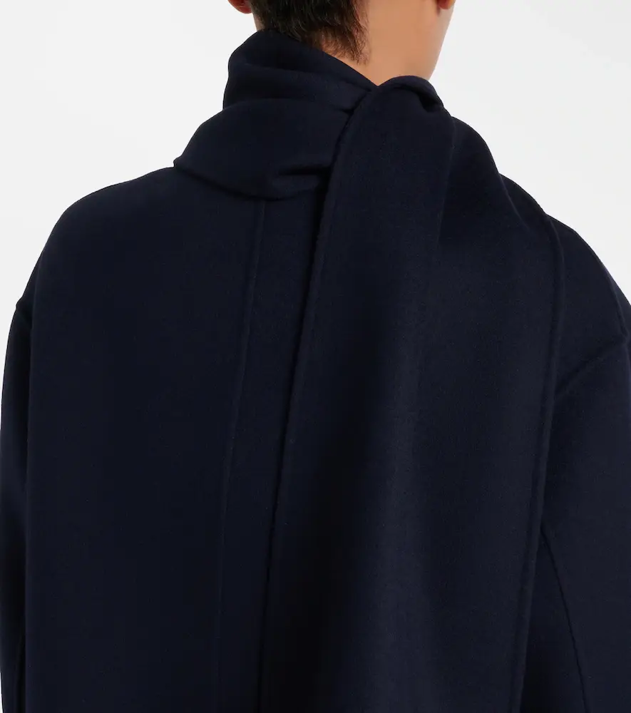 'S Max Mara 'S Max Mara Scarf-detail virgin wool coat | Thumbnail 6 'S Max Mara 'S Max Mara Scarf-detail virgin wool coat | Thumbnail 6
