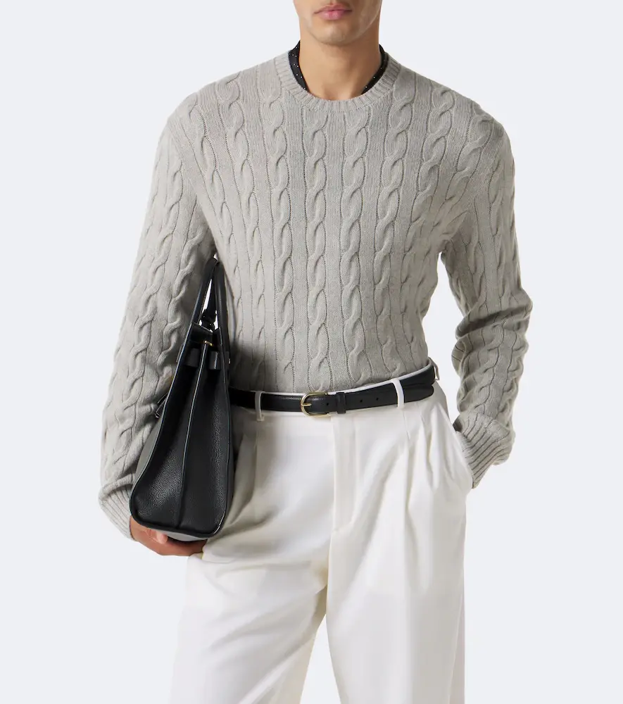 Ralph Lauren Purple Label Cable-knit cashmere sweater | Thumbnail 2 Ralph Lauren Purple Label Cable-knit cashmere sweater | Thumbnail 2