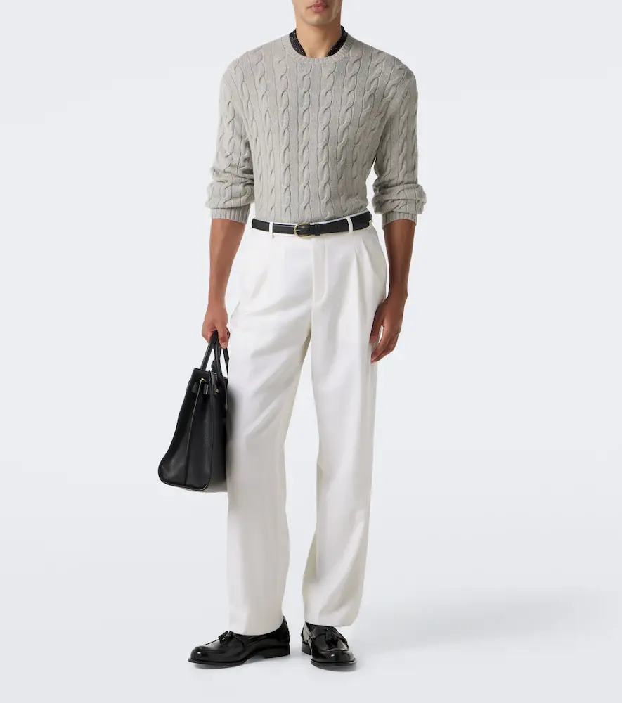 Ralph Lauren Purple Label Cable-knit cashmere sweater | Thumbnail 5 Ralph Lauren Purple Label Cable-knit cashmere sweater | Thumbnail 5