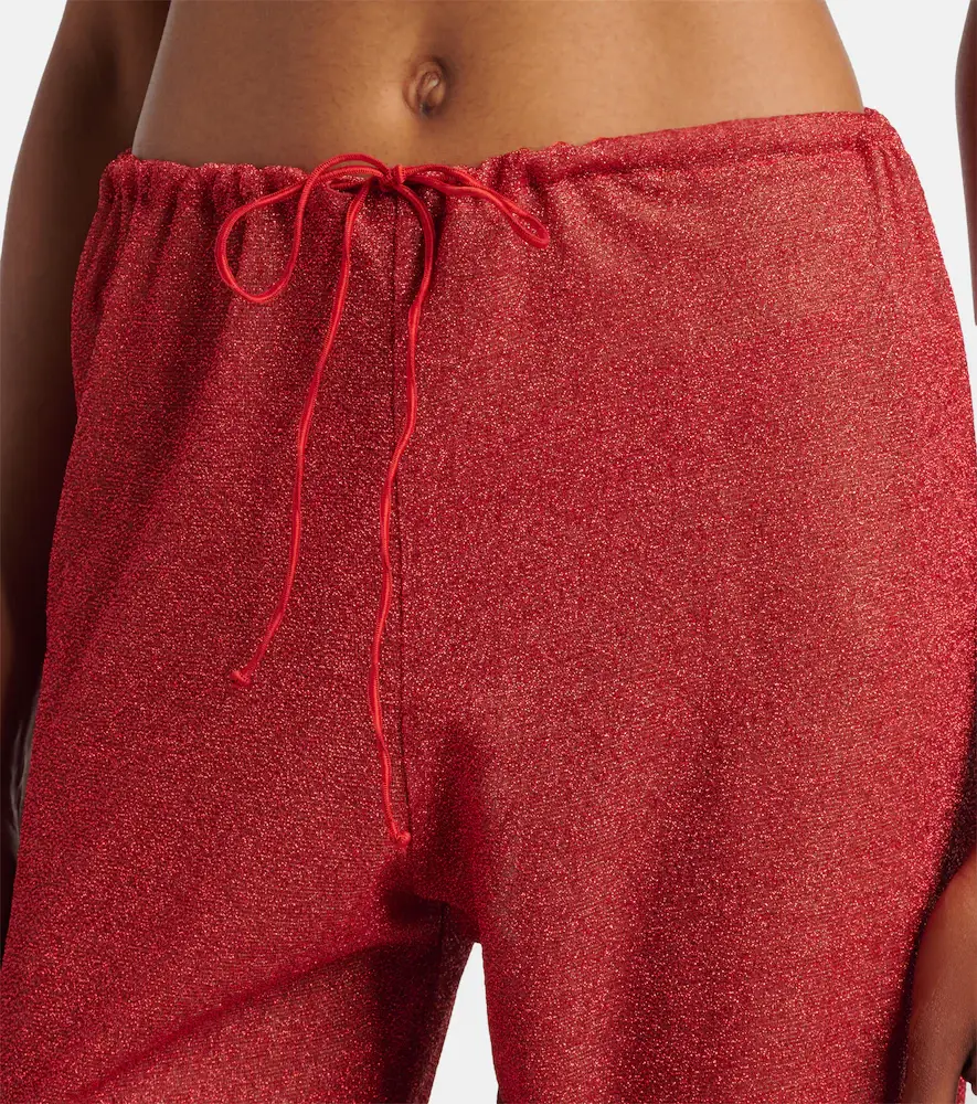 Oséree Lumière Plumage wide-leg pants | Thumbnail 5 Oséree Lumière Plumage wide-leg pants | Thumbnail 5