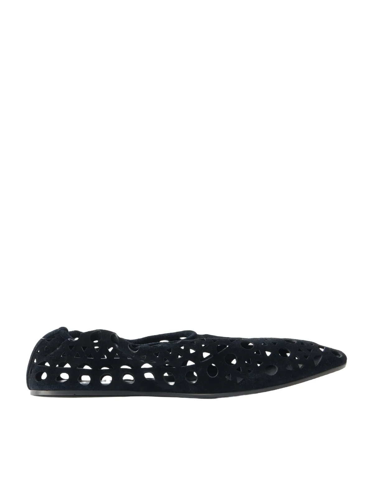 Neo Vienne Perforated Suede Ballet Flats Neo Vienne Perforated Suede Ballet Flats