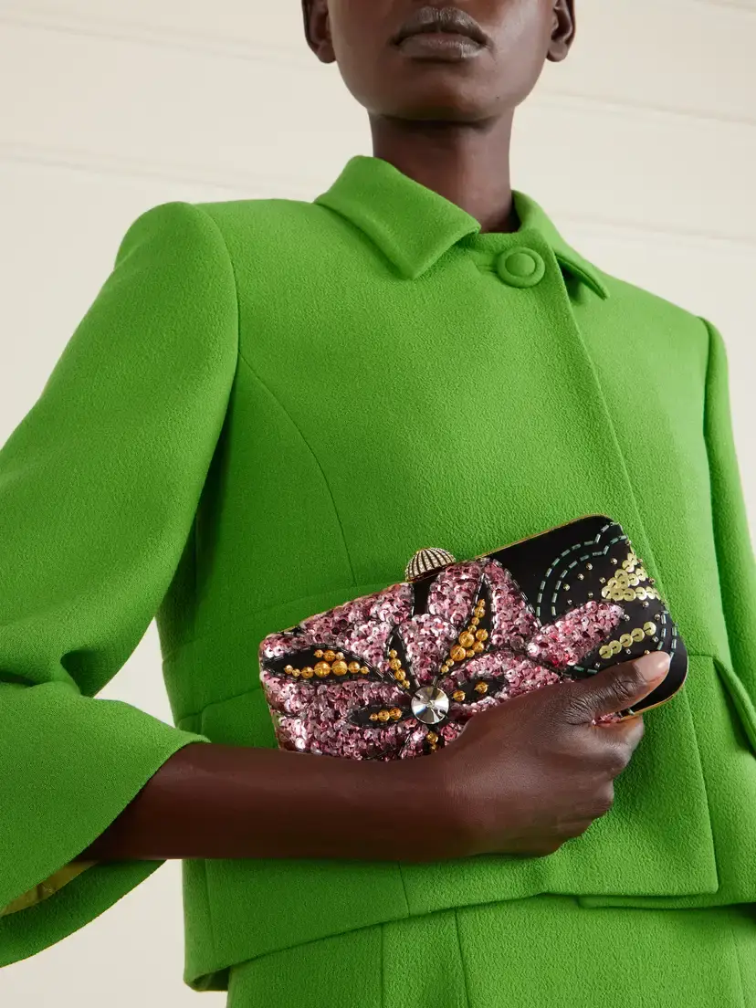 Valentino Garavani Carry Secrets Embellished Satin Clutch | Thumbnail 2 Valentino Garavani Carry Secrets Embellished Satin Clutch | Thumbnail 2