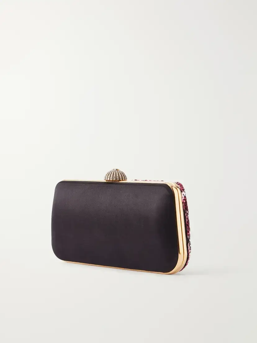 Valentino Garavani Carry Secrets Embellished Satin Clutch | Thumbnail 4 Valentino Garavani Carry Secrets Embellished Satin Clutch | Thumbnail 4