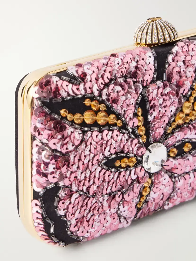 Valentino Garavani Carry Secrets Embellished Satin Clutch | Thumbnail 5 Valentino Garavani Carry Secrets Embellished Satin Clutch | Thumbnail 5