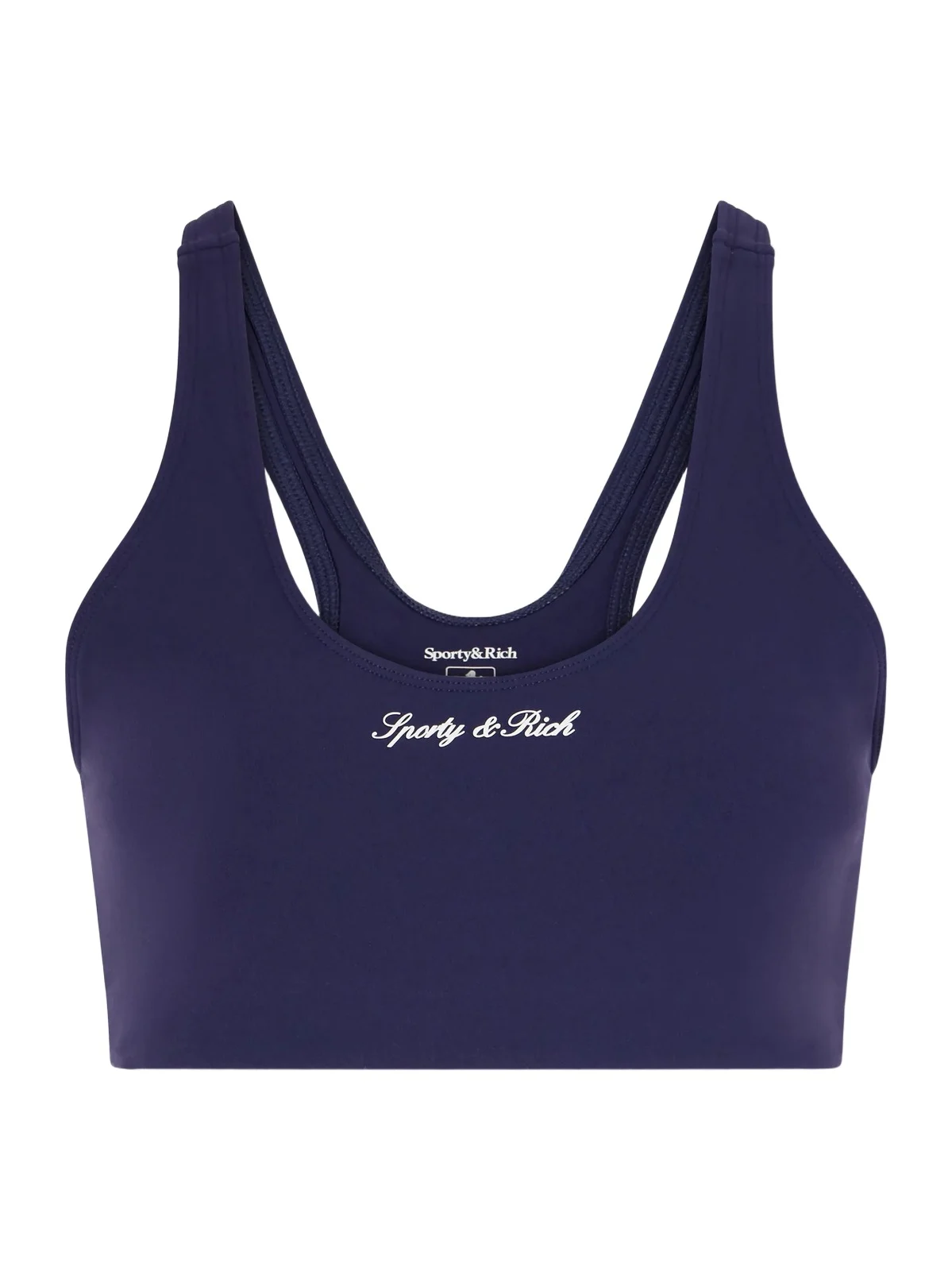 Logo-appliquéd Stretch Sports Bra