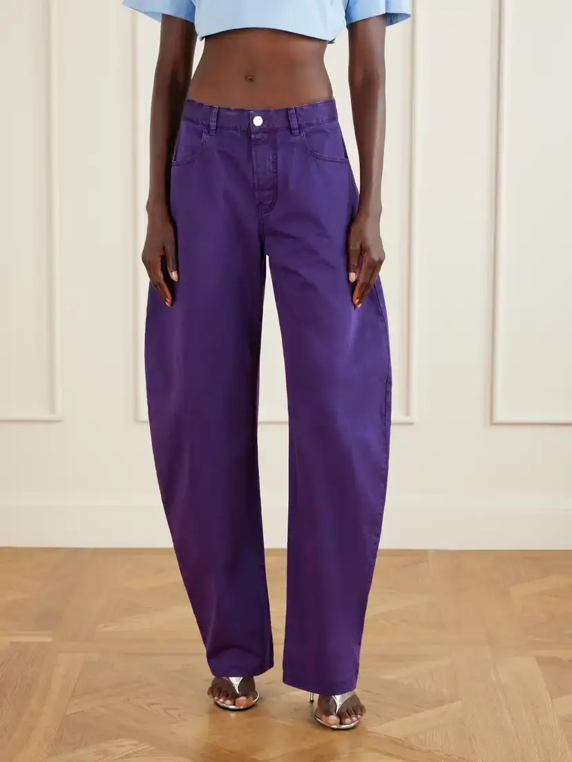 Alaïa Mid-rise Wide-leg Jeans | Thumbnail 3