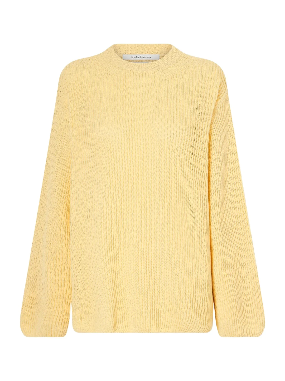 Cotton And Linen-blend Sweater - Yellow