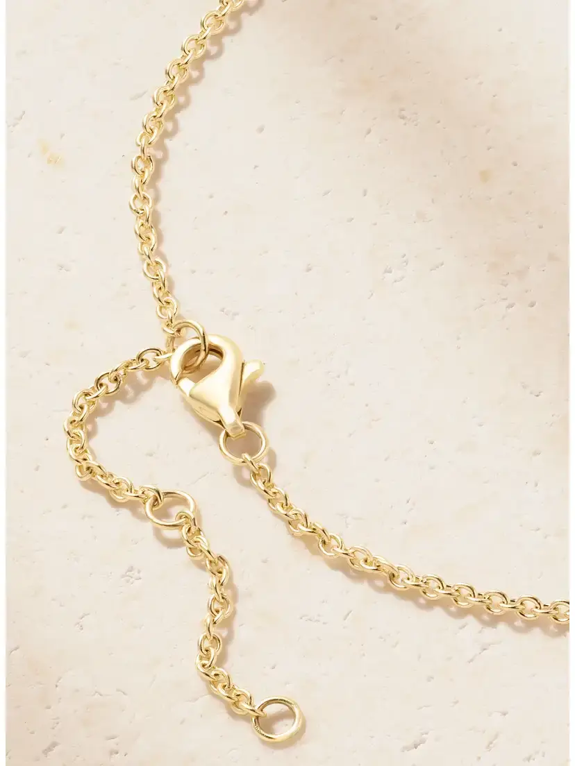 Yvonne Léon Aquarium 9-karat Gold Multi-stone Necklace | Thumbnail 3