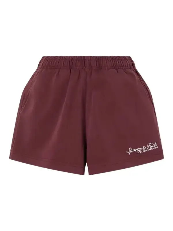 Syracuse Logo-embroidered Cotton-fleece Shorts Syracuse Logo-embroidered Cotton-fleece Shorts