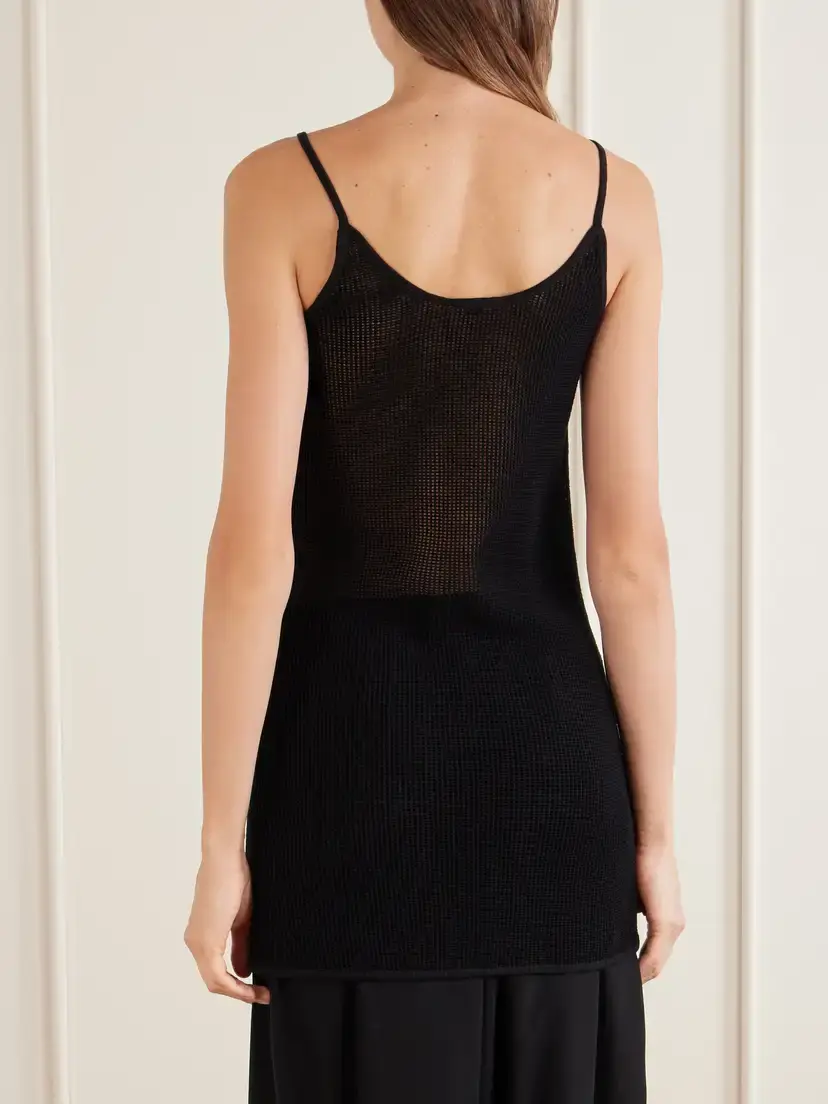 Chloé Embroidered Crocheted Cotton Mini Dress | Thumbnail 4 Chloé Embroidered Crocheted Cotton Mini Dress | Thumbnail 4