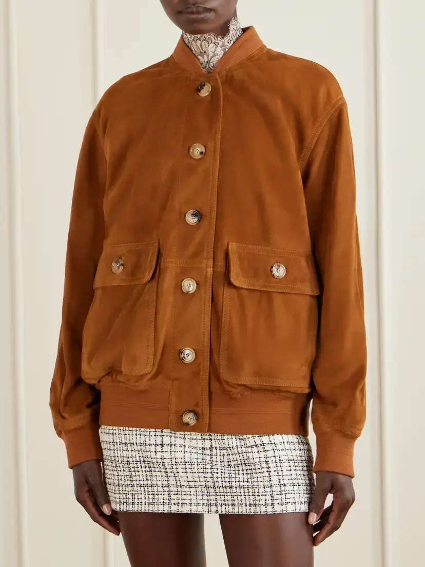Valentino Garavani Suede Jacket | Thumbnail 3 Valentino Garavani Suede Jacket | Thumbnail 3