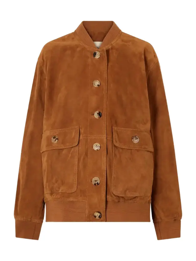 Valentino Garavani Suede Jacket | Image 1 Valentino Garavani Suede Jacket | Image 1