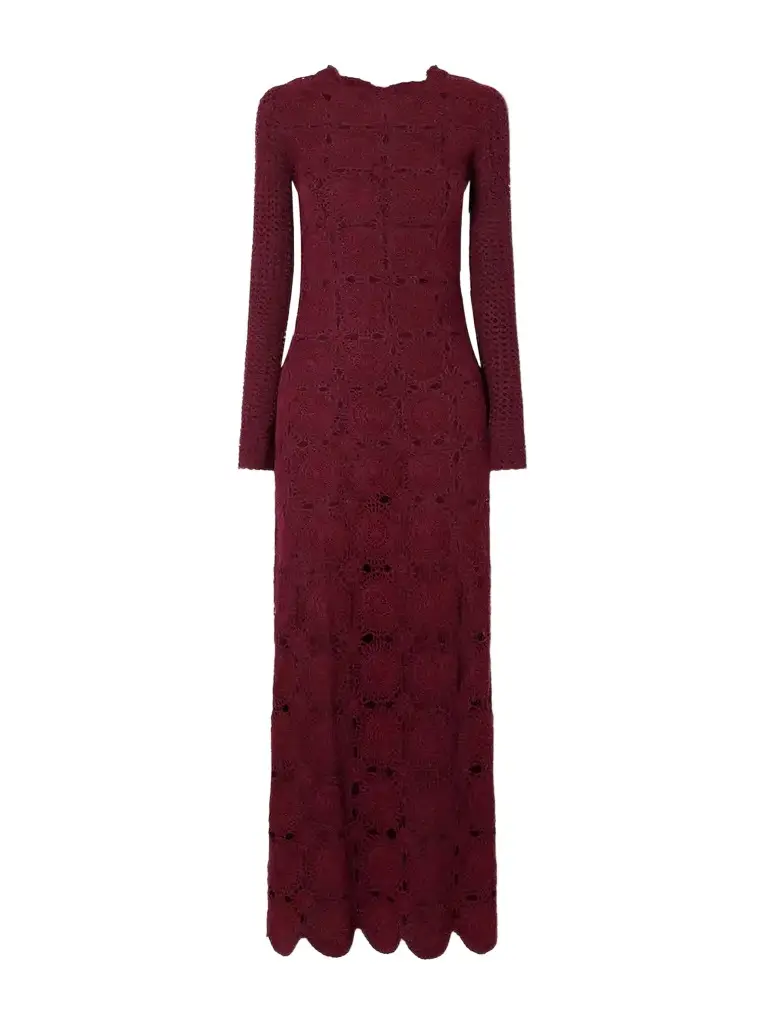 ESCVDO Siula Crocheted Cotton Maxi Dress | Image 1 ESCVDO Siula Crocheted Cotton Maxi Dress | Image 1