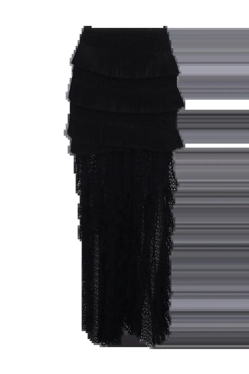 PatBo AYLA FRINGE MAXI SKIRT | Thumbnail 2 PatBo AYLA FRINGE MAXI SKIRT | Thumbnail 2