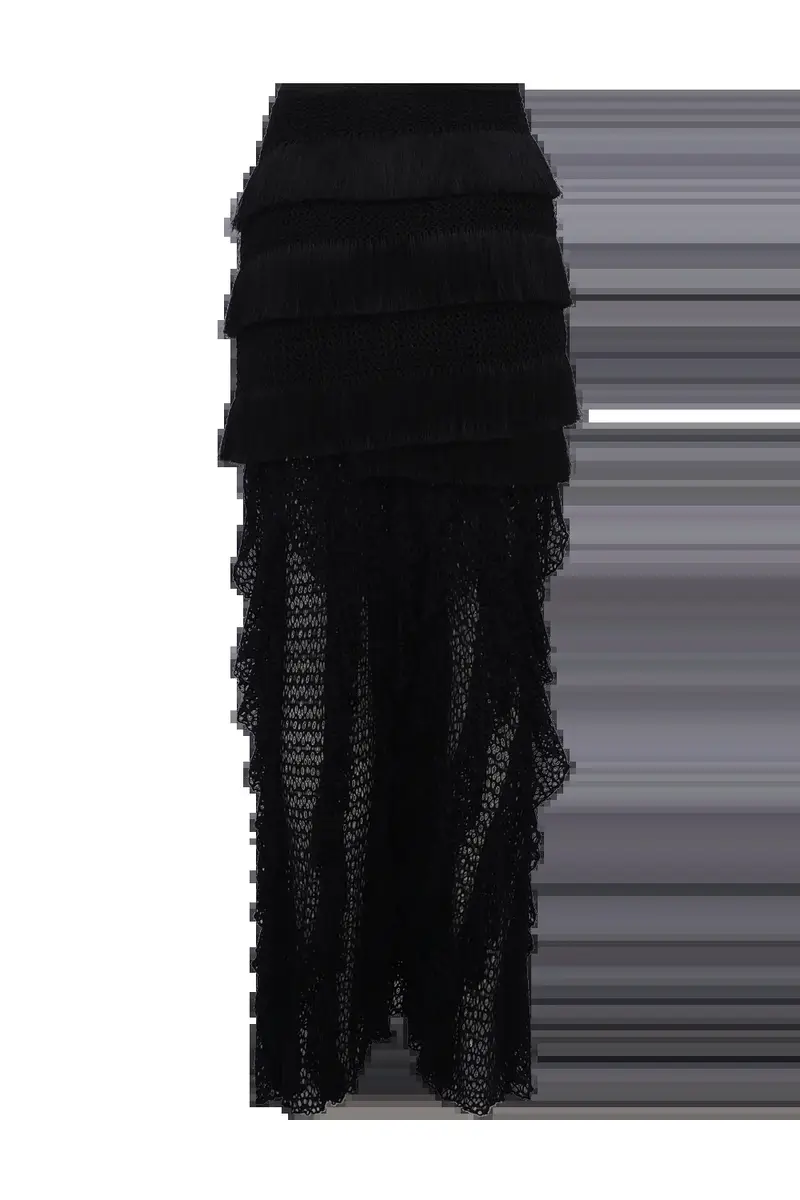PatBo AYLA FRINGE MAXI SKIRT | Thumbnail 4 PatBo AYLA FRINGE MAXI SKIRT | Thumbnail 4