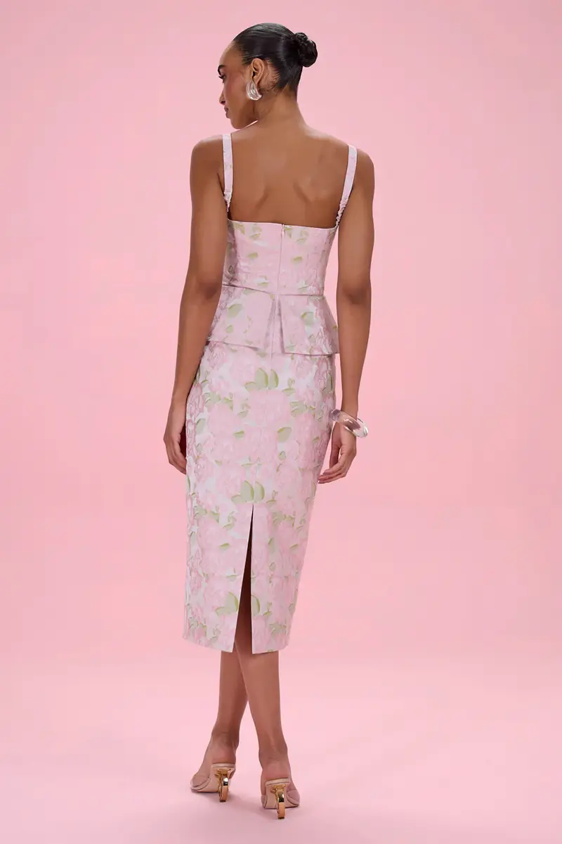 PatBo GARDEN JACQUARD MIDI DRESS | Thumbnail 4 PatBo GARDEN JACQUARD MIDI DRESS | Thumbnail 4