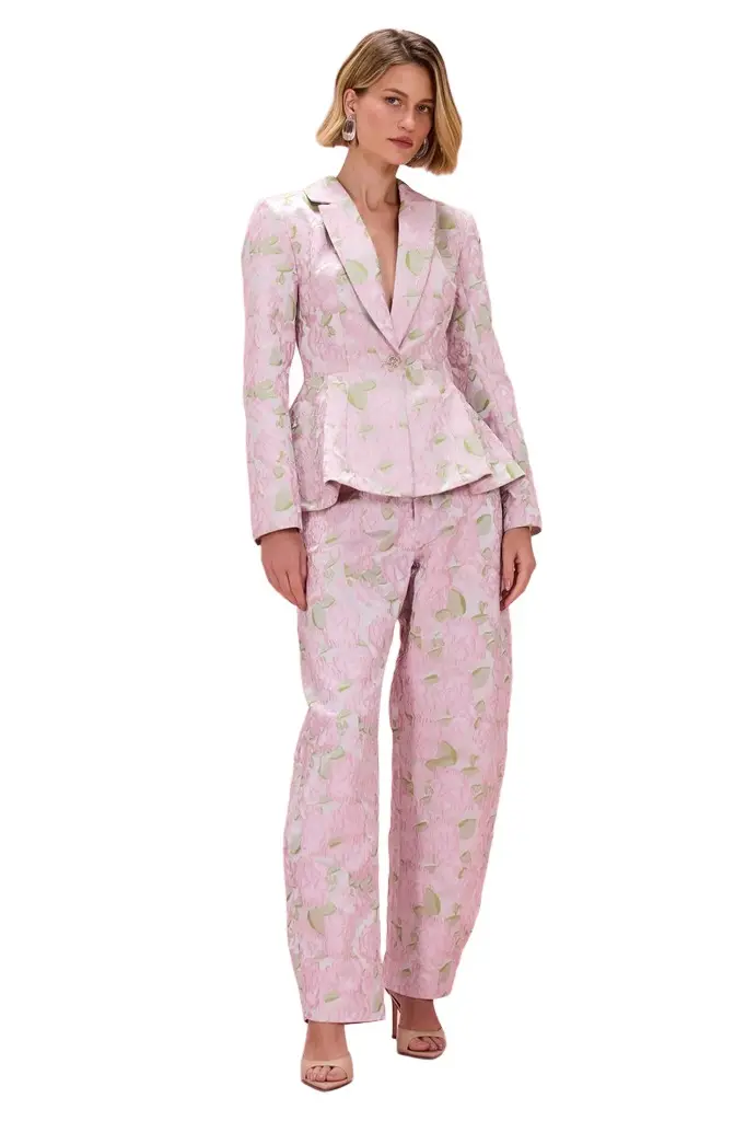 PatBo GARDEN JACQUARD PANTS (no still) | Image 1 PatBo GARDEN JACQUARD PANTS (no still) | Image 1