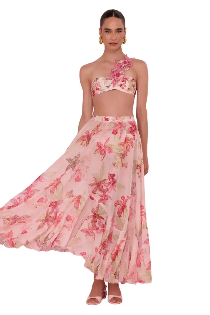 PatBo ORCHID BLOOM BEACH SKIRT | Image 1 PatBo ORCHID BLOOM BEACH SKIRT | Image 1