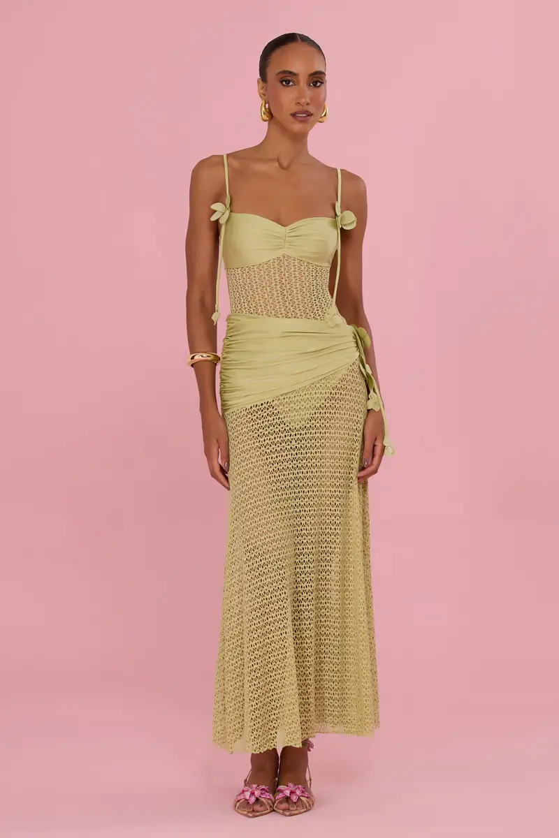 PatBo PETAL SHEEN FLOWER BEACH DRESS | Image 1 PatBo PETAL SHEEN FLOWER BEACH DRESS | Image 1