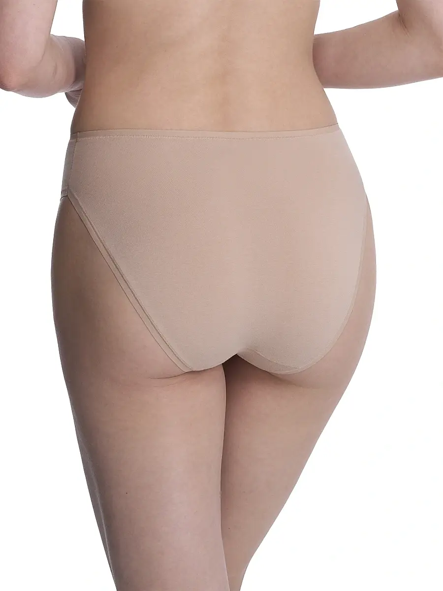 Natori Women's Bliss Bare Cotton High Cut Brief | Thumbnail 3 Natori Women's Bliss Bare Cotton High Cut Brief | Thumbnail 3
