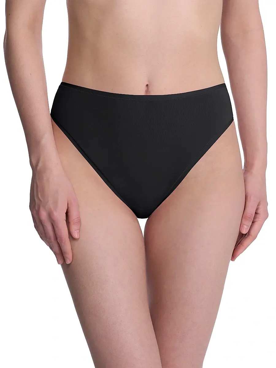 Natori Women's Bliss Bare Cotton High Cut Brief 3-Pack | Thumbnail 2 Natori Women's Bliss Bare Cotton High Cut Brief 3-Pack | Thumbnail 2