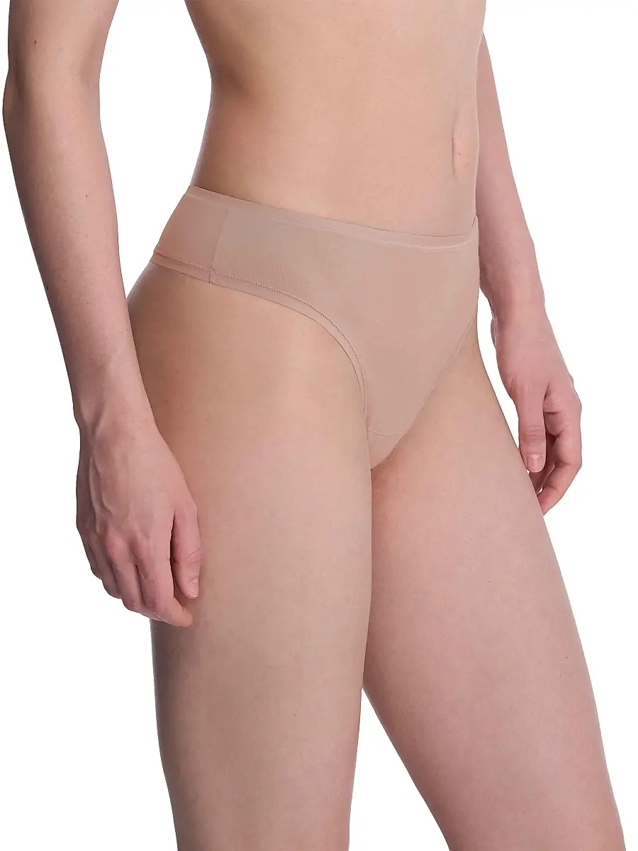 Natori Women's Bliss Bare Cotton Thong 3-Pack | Thumbnail 3 Natori Women's Bliss Bare Cotton Thong 3-Pack | Thumbnail 3