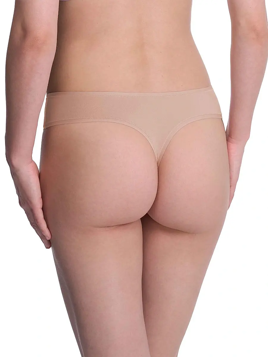 Natori Women's Bliss Bare Cotton Thong 3-Pack | Thumbnail 4 Natori Women's Bliss Bare Cotton Thong 3-Pack | Thumbnail 4