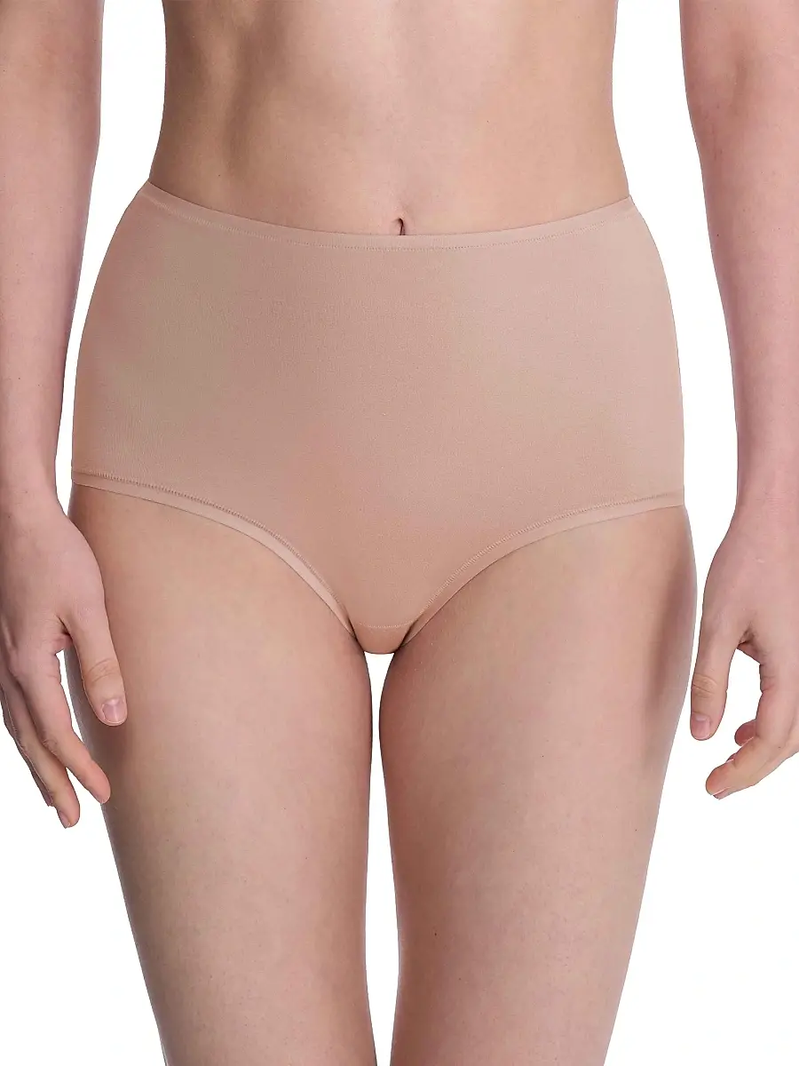 Natori Women's Bliss Bare Cotton High Waist Brief 3-Pack | Thumbnail 2 Natori Women's Bliss Bare Cotton High Waist Brief 3-Pack | Thumbnail 2