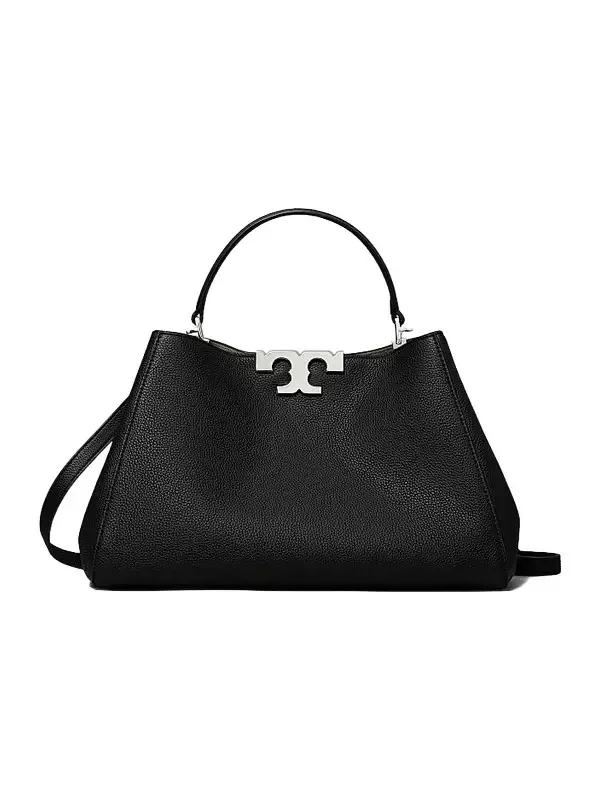 Tory Burch Women's Eleanor Pebbled Leather Satchel