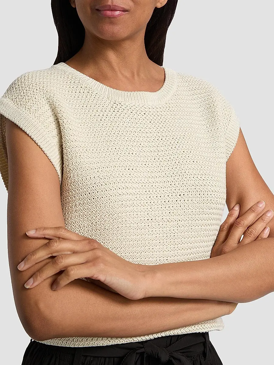 Derek Lam Women's Vivienne Knit Cotton Sleeveless Top | Thumbnail 6 Derek Lam Women's Vivienne Knit Cotton Sleeveless Top | Thumbnail 6