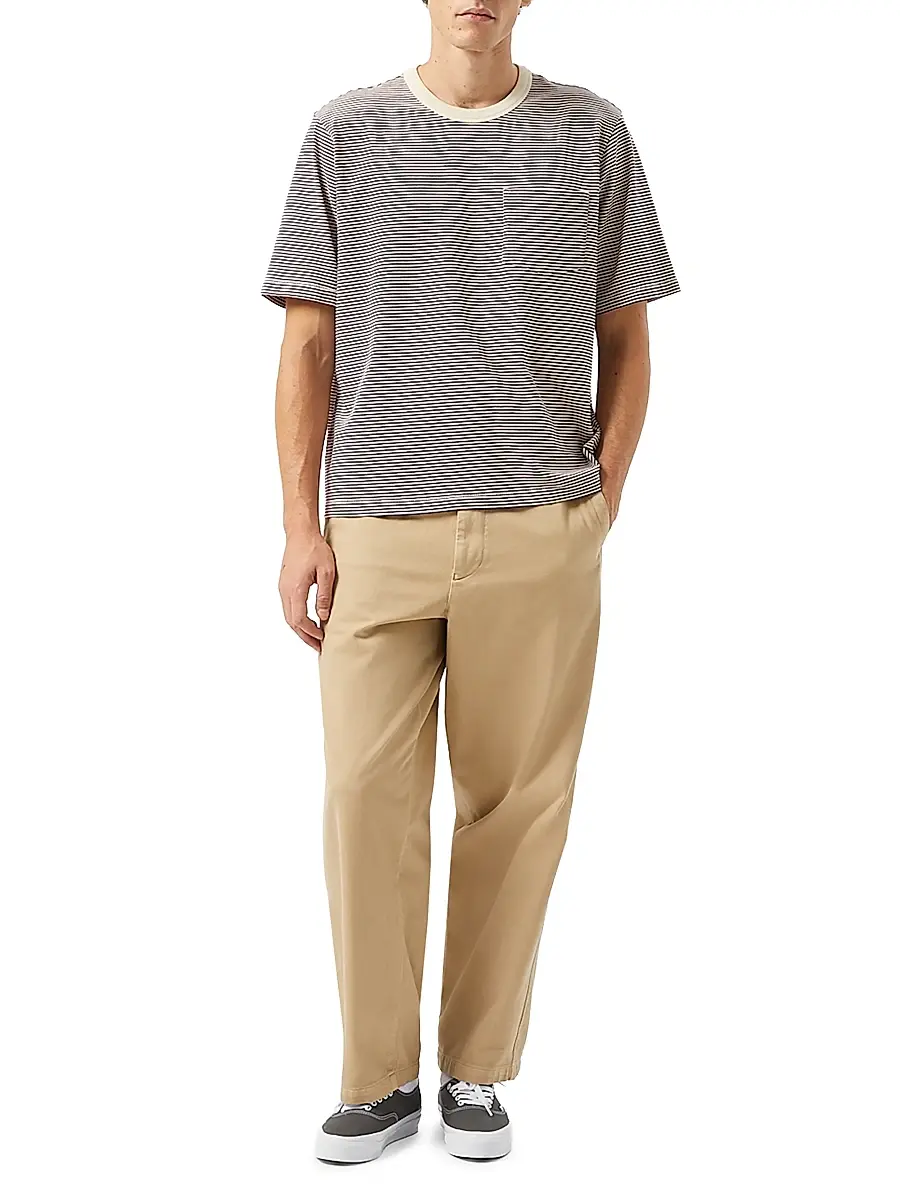 Corridor Men's Striped Cotton T-Shirt | Thumbnail 2