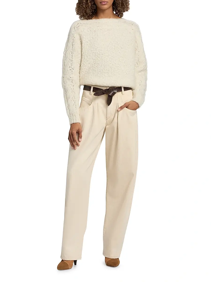 Isabel Marant Women's Lecce Reversible Snake-Embossed Leather Belt | Thumbnail 3 Isabel Marant Women's Lecce Reversible Snake-Embossed Leather Belt | Thumbnail 3