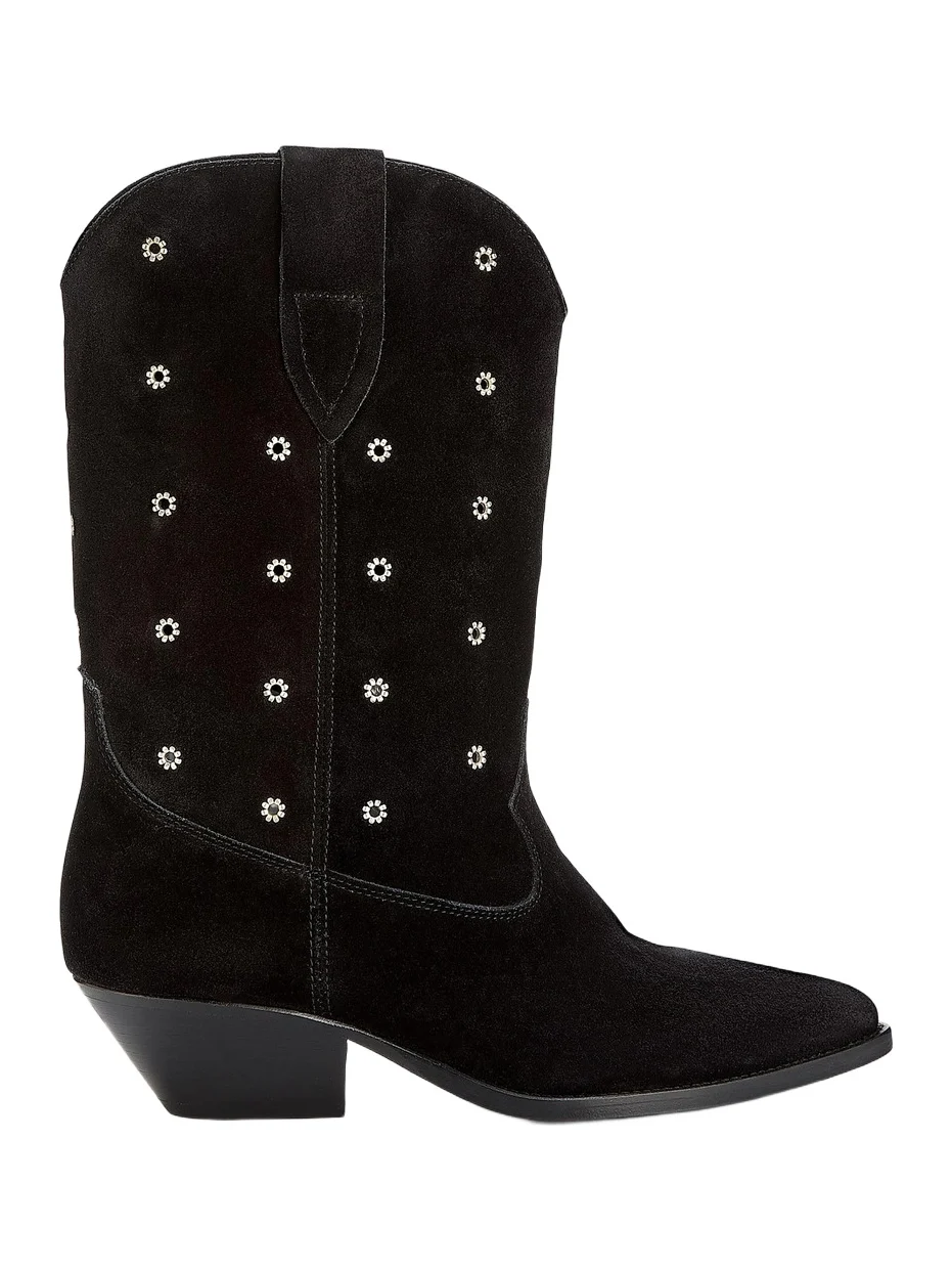 Women's Duerto 40MM Grommet Suede Cowboy Boots Women's Duerto 40MM Grommet Suede Cowboy Boots