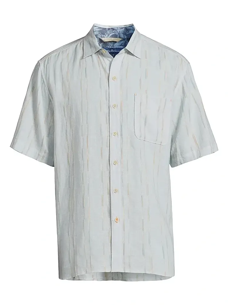 Men's Sonora Stripe Button-Front Shirt