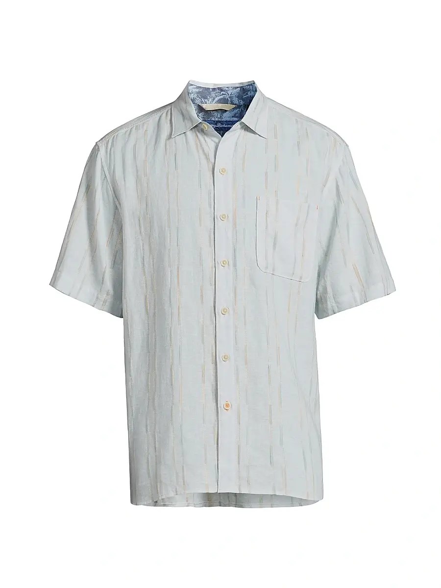 Tommy Bahama Men's Sonora Stripe Button-Front Shirt | Image 1 Tommy Bahama Men's Sonora Stripe Button-Front Shirt | Image 1