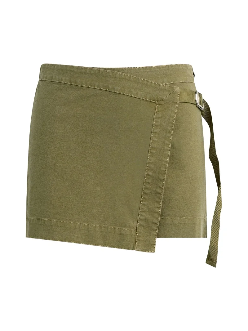 Hudson Jeans Women's Sporty D-Ring Belt Stretch Cotton Skort