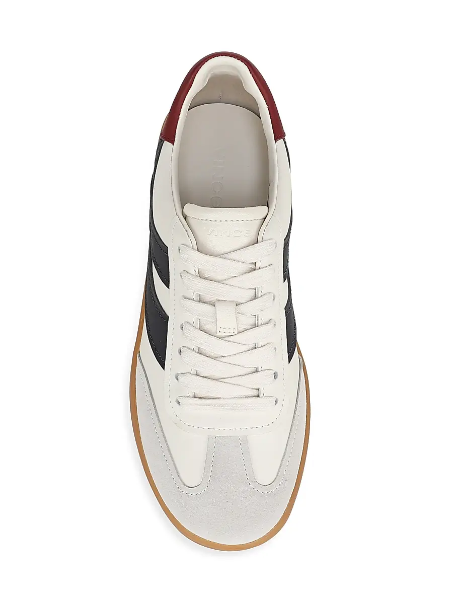 Vince Women's Oasis Leather Lace-Up Sneakers | Thumbnail 4 Vince Women's Oasis Leather Lace-Up Sneakers | Thumbnail 4