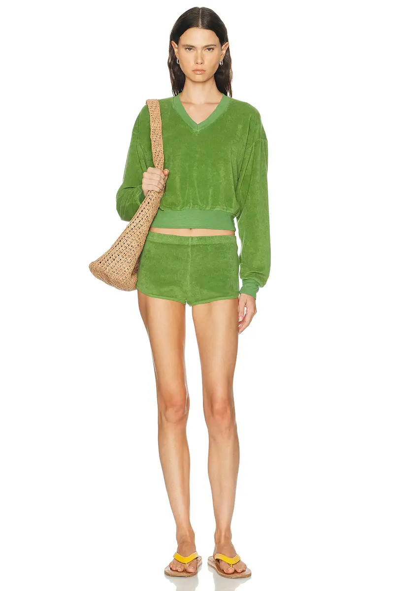 ÉTERNE Mini Terry Track Short | Thumbnail 5 ÉTERNE Mini Terry Track Short | Thumbnail 5