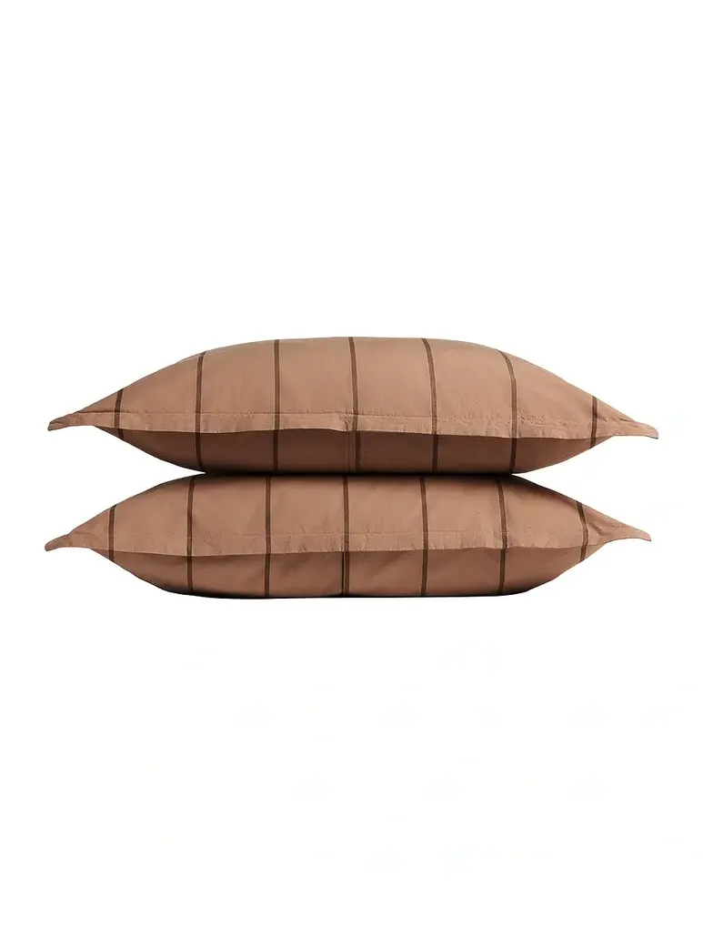 Parachute Pillow Percale Sham Set