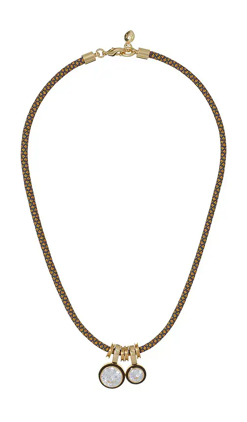Roxanne Assoulin The Cubic Drop Cord Necklace | Thumbnail 3 Roxanne Assoulin The Cubic Drop Cord Necklace | Thumbnail 3